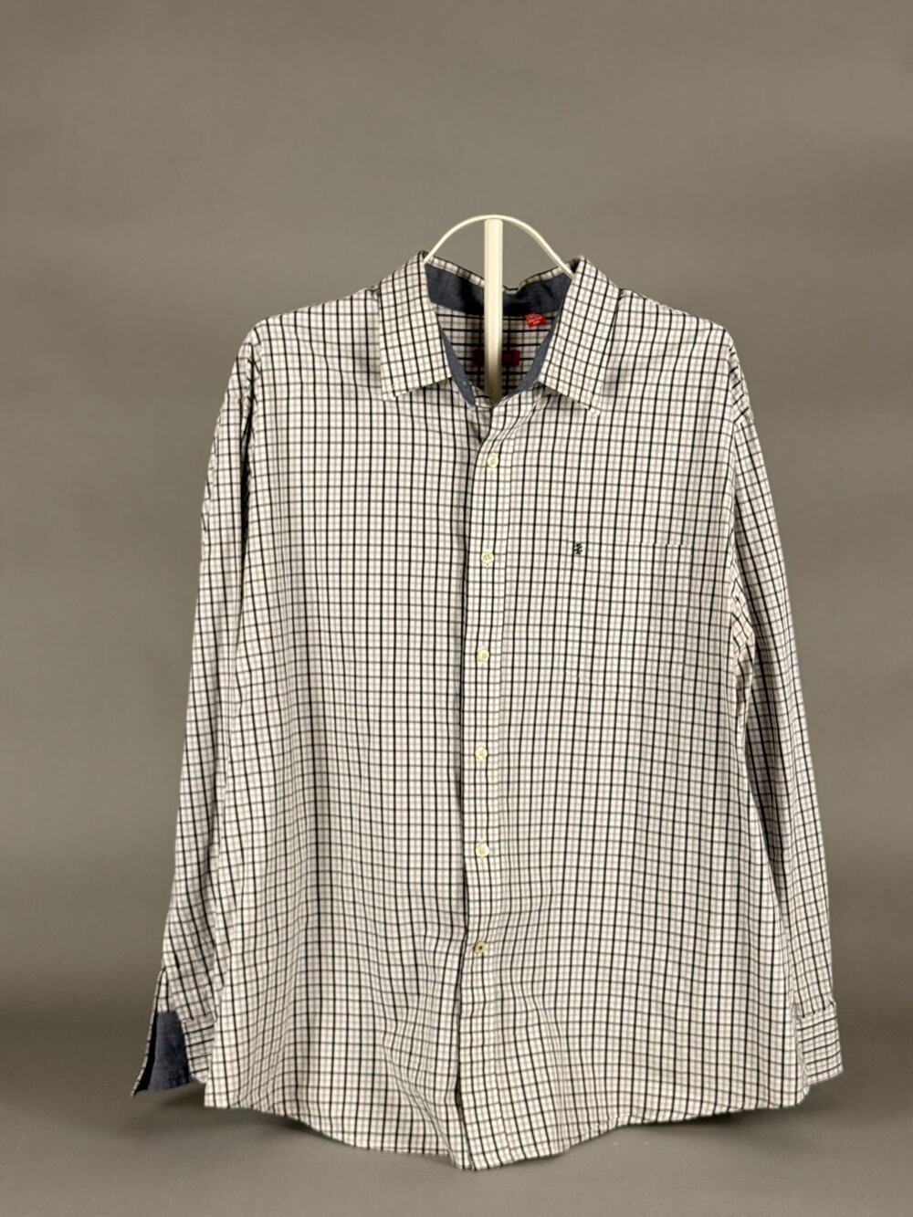 IZOD plaid Button Down Casual Long Sleeve Shirt